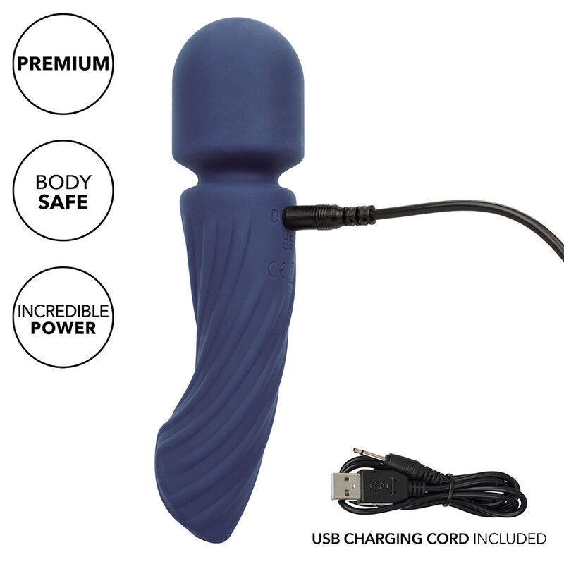 Massaggiatore vibrante waterproof 12 modalità Charisma viola 17,75 cmMassaggiatore Magic Wand
