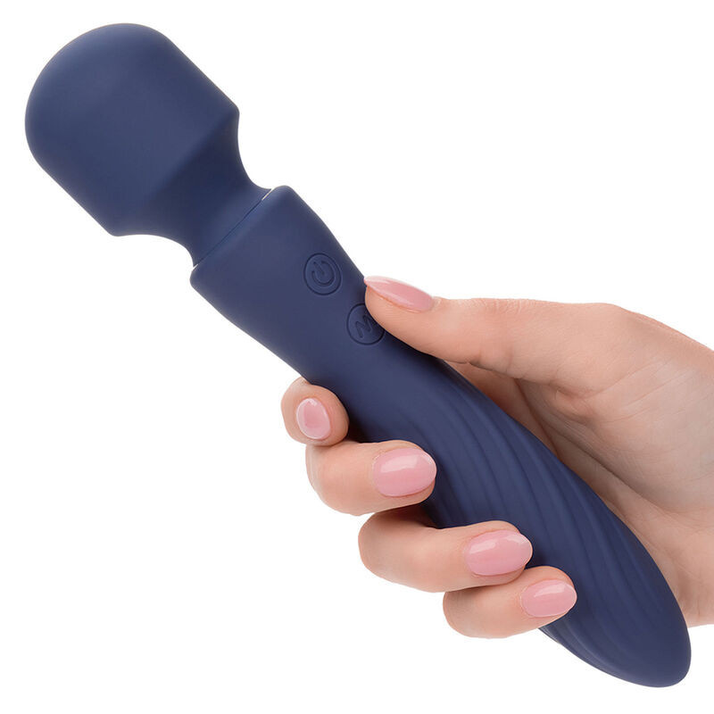 Waterproof vibrating massager 12 modes Charisma purple 17.75 cmMassagist Magic Wand