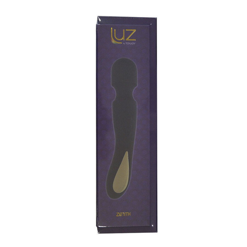 Zenith Light ToyJoy violet wand vibrator with multicolor LEDMassagist Magic Wand