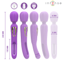Stimulateur wand vibrant Christy avec langue basculante, étancheMasseur Magic Wand