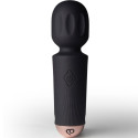 Mini Wand Vibrator 16 Modi, wiederaufladbar, schwarz, PräzisionsspitzeMasseur Magic Wand
