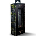 Mini vibratore wand ricaricabile 16 modalità nero, punta precisaMassaggiatore Magic Wand