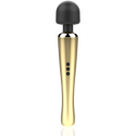 Masajeador wand vibratorio Ibiza Luxury, cabeza flexible de siliconaMasajista Magic Wand