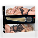 Masajeador wand vibratorio Ibiza Luxury, cabeza flexible de siliconaMasajista Magic Wand