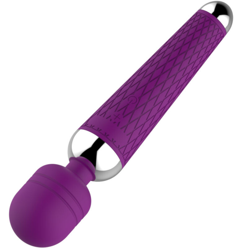 Armony Violett wasserdichter flexibler Vibrator mit SoftkopfMasseur Magic Wand