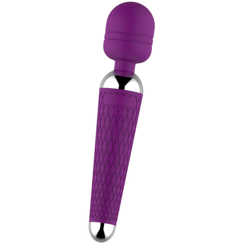 Armony purple waterproof flexible vibrator with soft headMassagist Magic Wand