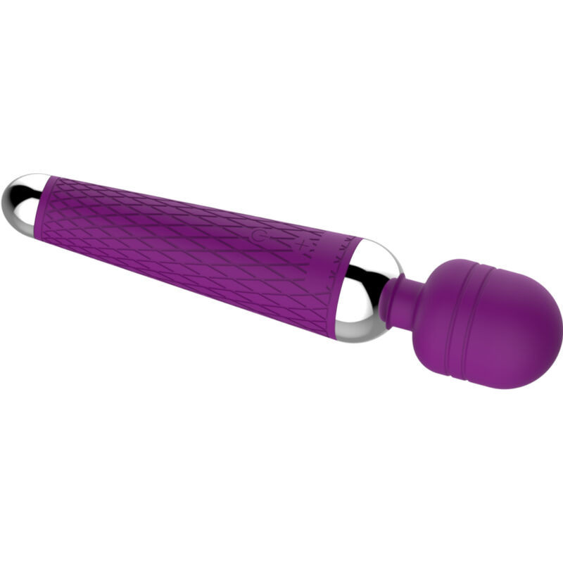 Vibromasseur flexible étanche Armony violet avec tête soupleMasseur Magic Wand