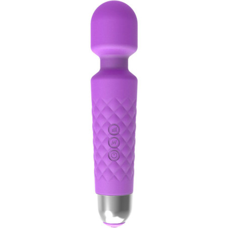Vibromasseur compact violet ARMONY Mini Massager à 18 modesMasseur Magic Wand