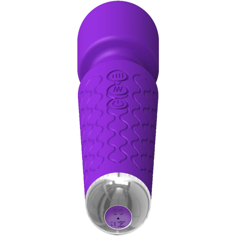 Mini vibromasseur compact Armony violet 15 cm, 20 modesMasseur Magic Wand