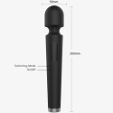 Mini vibromasseur rechargeable Armony 10 modes rose vif compactMasseur Magic Wand