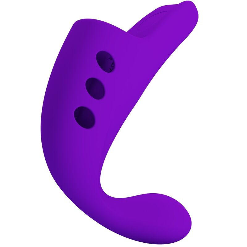 Pretty Love Gorgon rechargeable finger vibrator blue, 10 modesChinese fingers