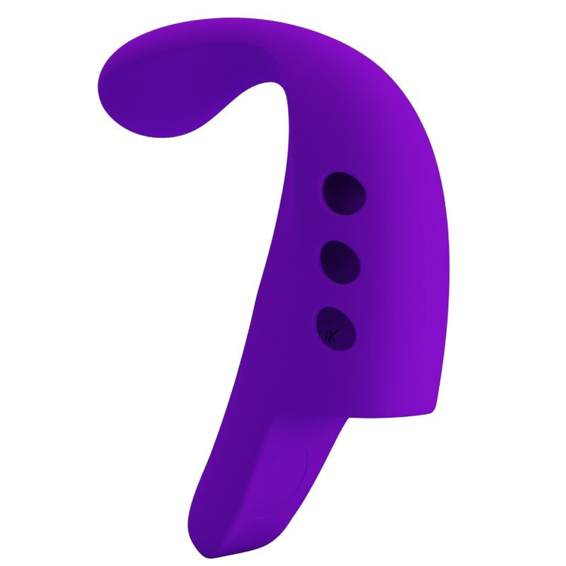 Aufladbarer Finger-Vibrator Pretty Love Gorgon blau, 10 ModiChinesische Finger