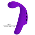 Pretty Love Gorgon rechargeable finger vibrator blue, 10 modesChinese fingers