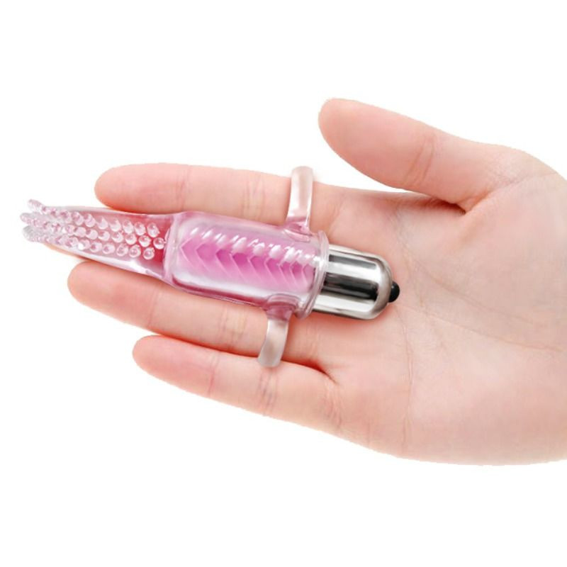 Vibrierender Fingeraufsatz Baile, diskreter Mini-Stimulator 10 ModiChinesische Finger