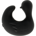 Rechargeable silicone vibrating finger thimble Duckymania Black/SilverChinese fingers