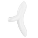 Vibrador de dedo Satisfyer Bold Lover blanco sumergible 12 modosDedos chinos