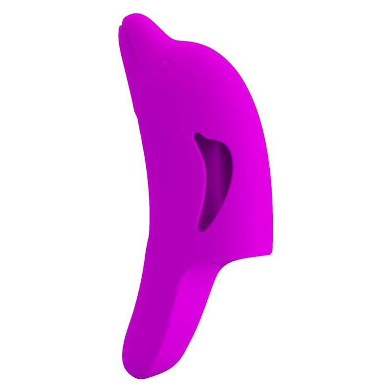Wiederaufladbarer Fingerstimulator Delphini Pretty Love lilaChinesische Finger