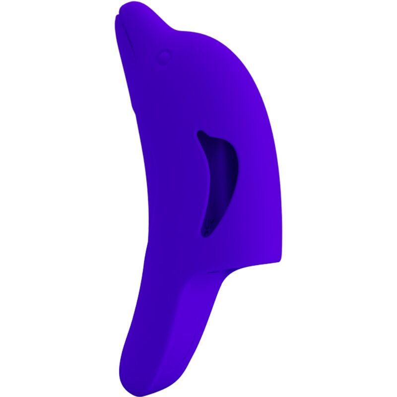 Estimulador de dedo recarregável Delphini Pretty Love violeta 10Dedos chineses