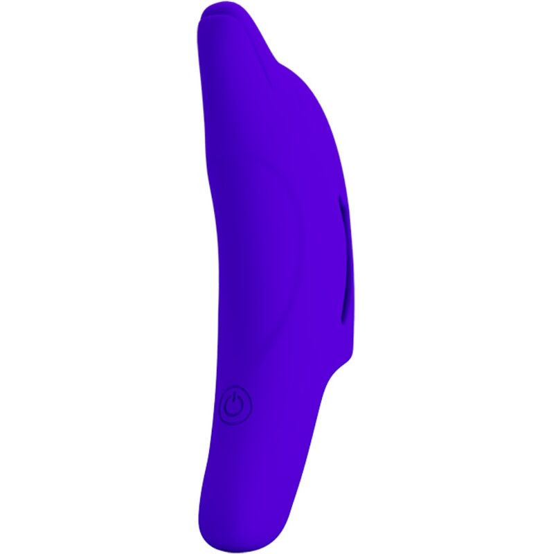 Rechargeable finger stimulator Delphini Pretty Love purple 10Chinese fingers