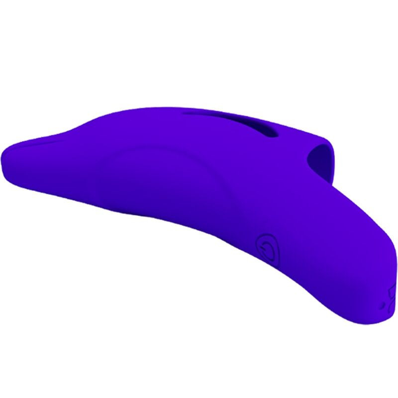 Estimulador de dedo recargable Delphini Pretty Love violeta 10Dedos chinos