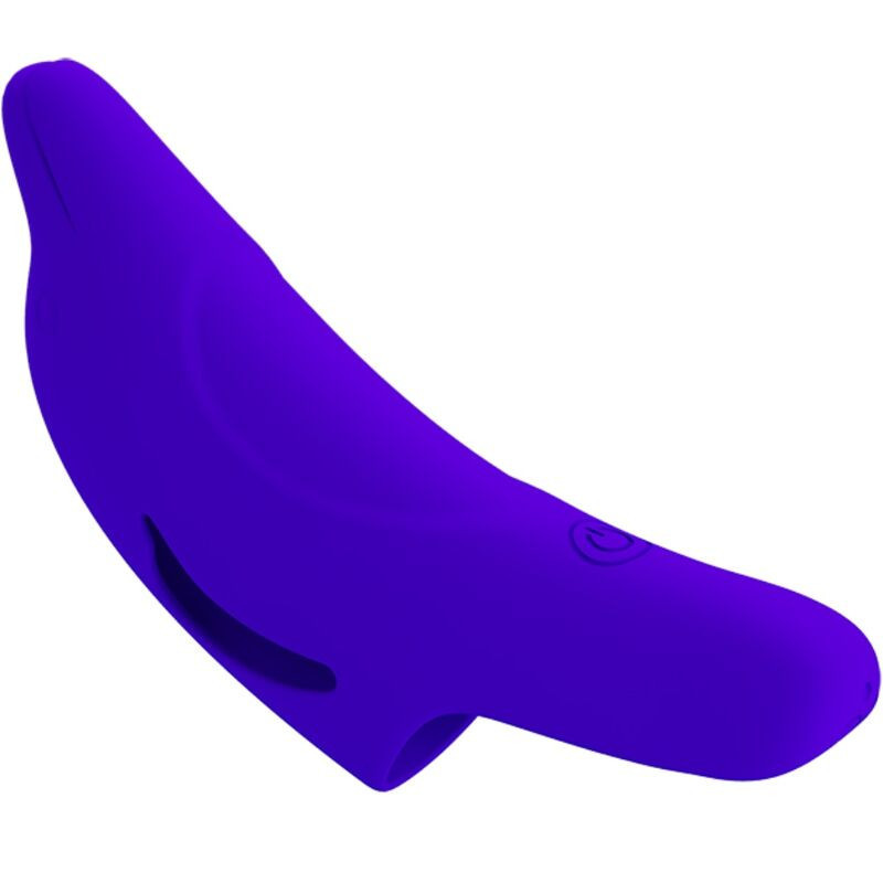Estimulador de dedo recarregável Delphini Pretty Love violeta 10Dedos chineses