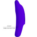 Wiederaufladbarer Fingerstimulator Delphini Pretty Love lilaChinesische Finger