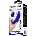 Stimulateur doigt rechargeable Delphini Pretty Love violet 10 modesDoigts chinois