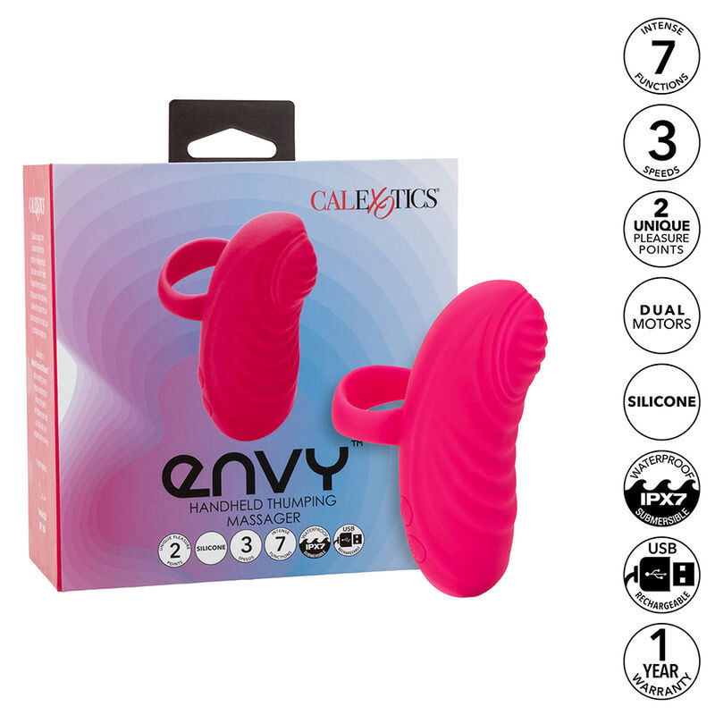 Envy pink rolling ball intimate massager, 7 modes, IPX7Chinese fingers