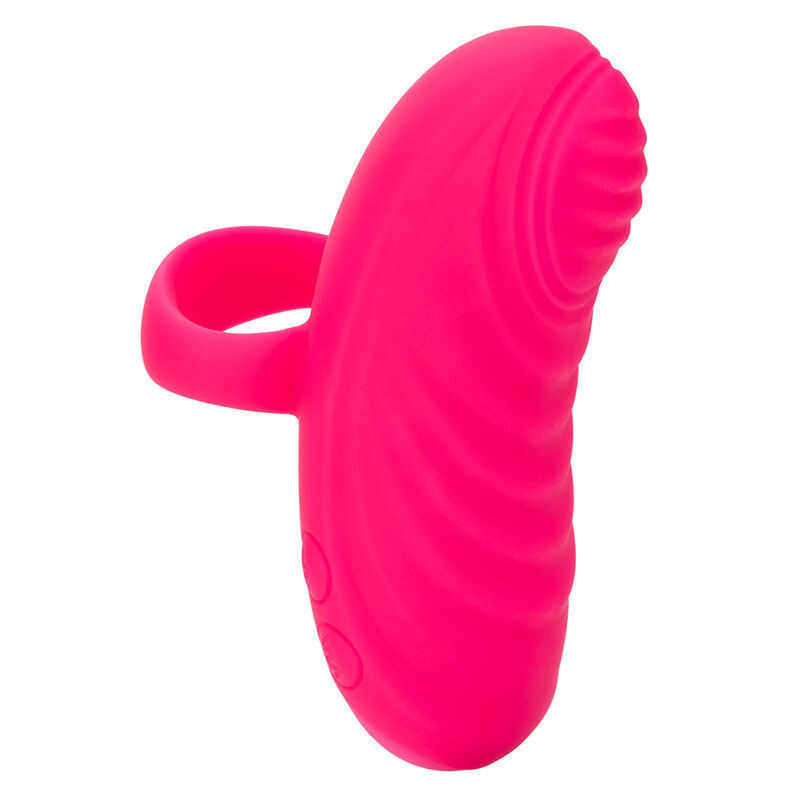 Masajeador íntimo Envy rosa con bolas, 7 modos, IPX7Dedos chinos