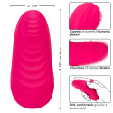 Massageador íntimo Envy rosa com esferas, 7 modos, IPX7Dedos chineses