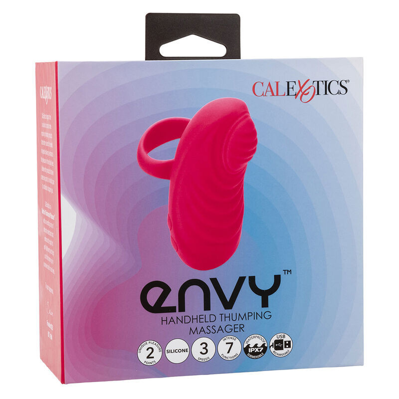 Masseur intime à balles roulantes Envy rose, 7 modes, étanche IPX7Doigts chinois