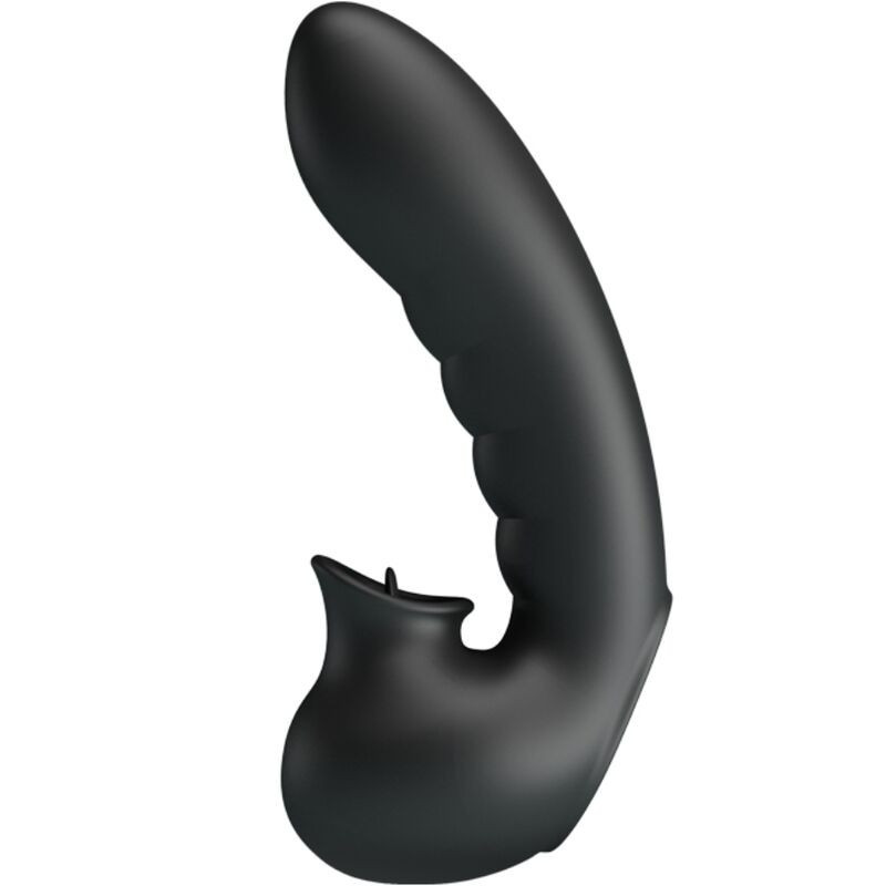 Gaine vibrante pour doigt avec stimulateur clitoridien noire USBDoigts chinois