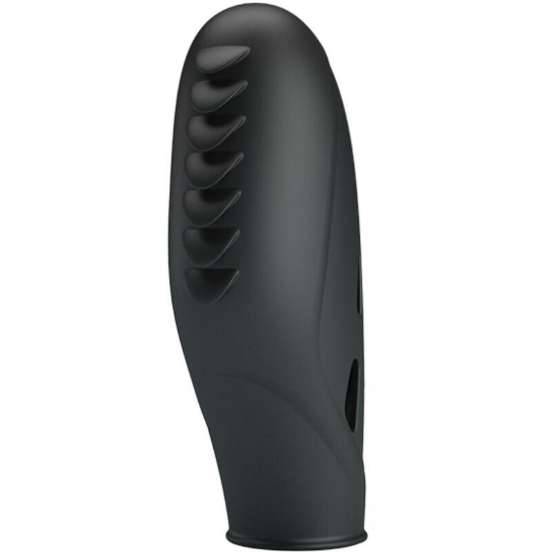 Finger-Vibrator aus schwarzem Silikon Pretty Love Gilo, präziseChinesische Finger