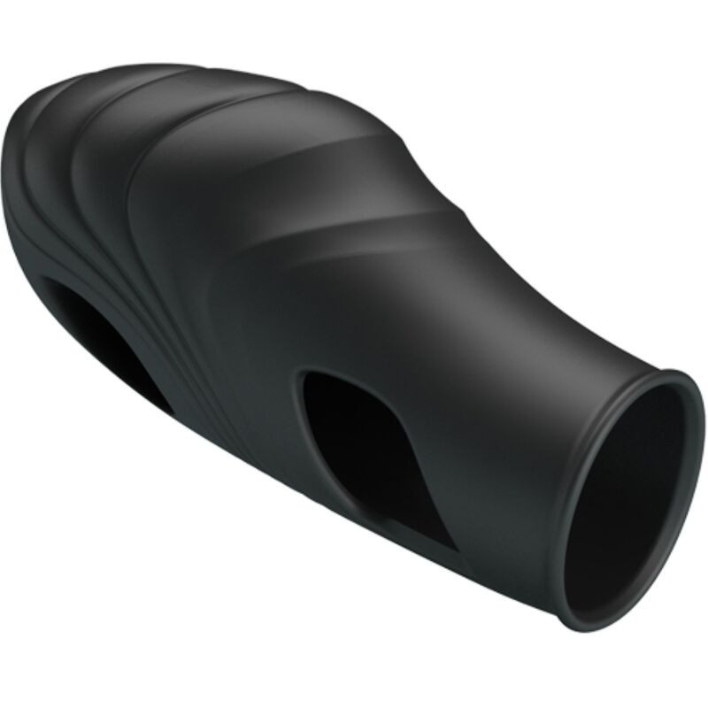Vibratore da dito in silicone Pretty Love Lich nero, discretoDita cinesi