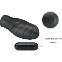 Vibratore da dito in silicone Pretty Love Lich nero, discretoDita cinesi