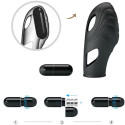 Vibratore da dito in silicone Pretty Love Lich nero, discretoDita cinesi