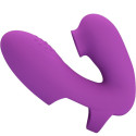 Vibrador de dedo Athena de silicona con estimulador clitorialDedos chinos