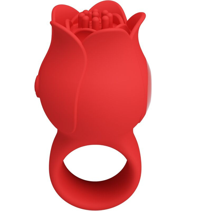 Vibrador de dedo rosa de silicona recargable Pretty Love JaeDedos chinos