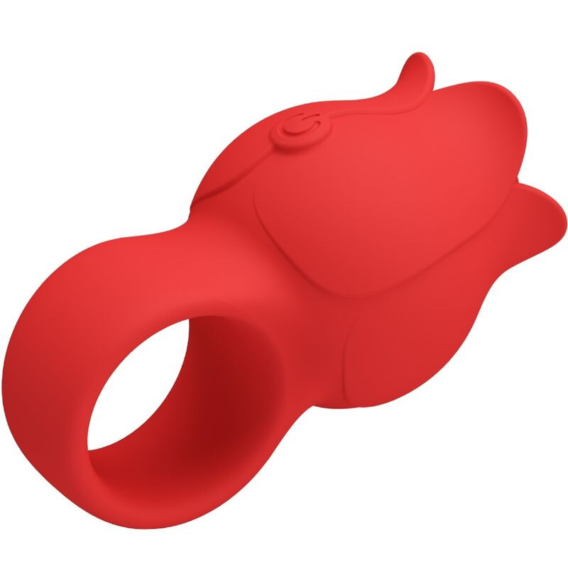Vibrador de dedo rosa de silicona recargable Pretty Love JaeDedos chinos