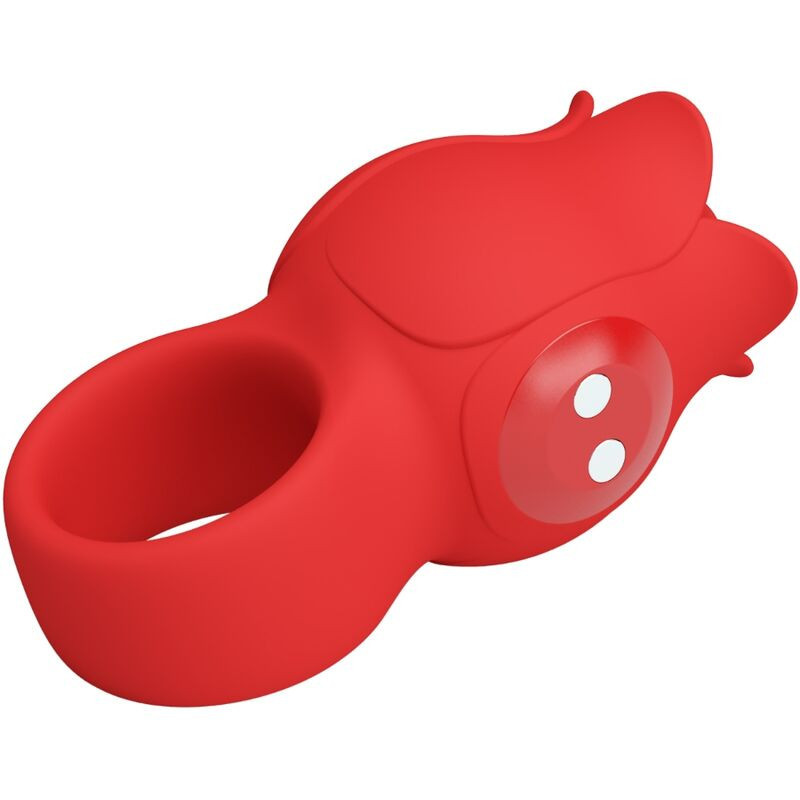 Vibromasseur doigt rose silicone rechargeable Pretty Love Jae rougeDoigts chinois