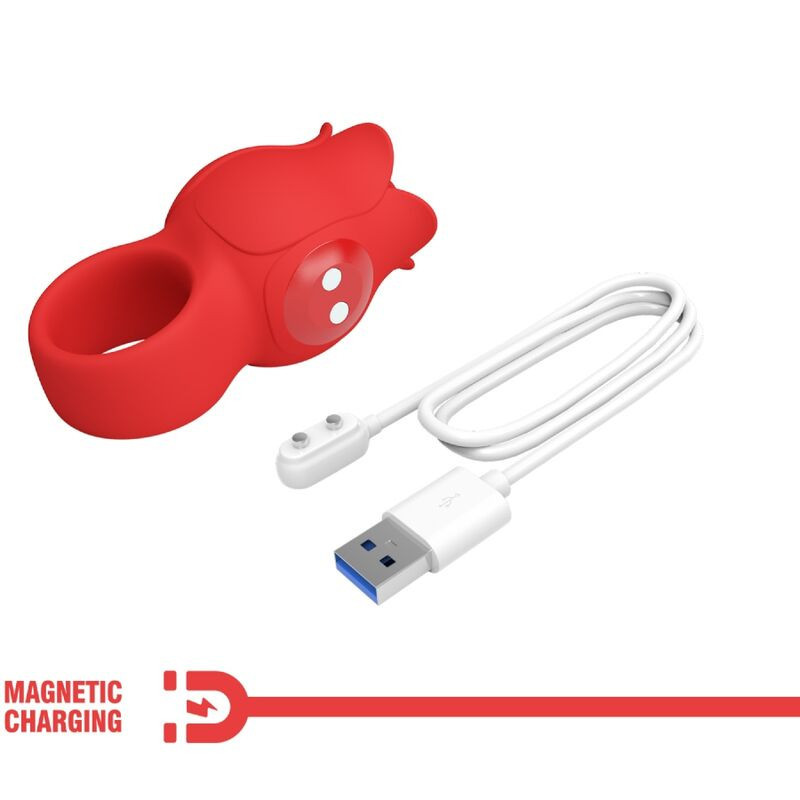 Vibratore da dito rosa in silicone ricaricabile Pretty Love JaeDita cinesi