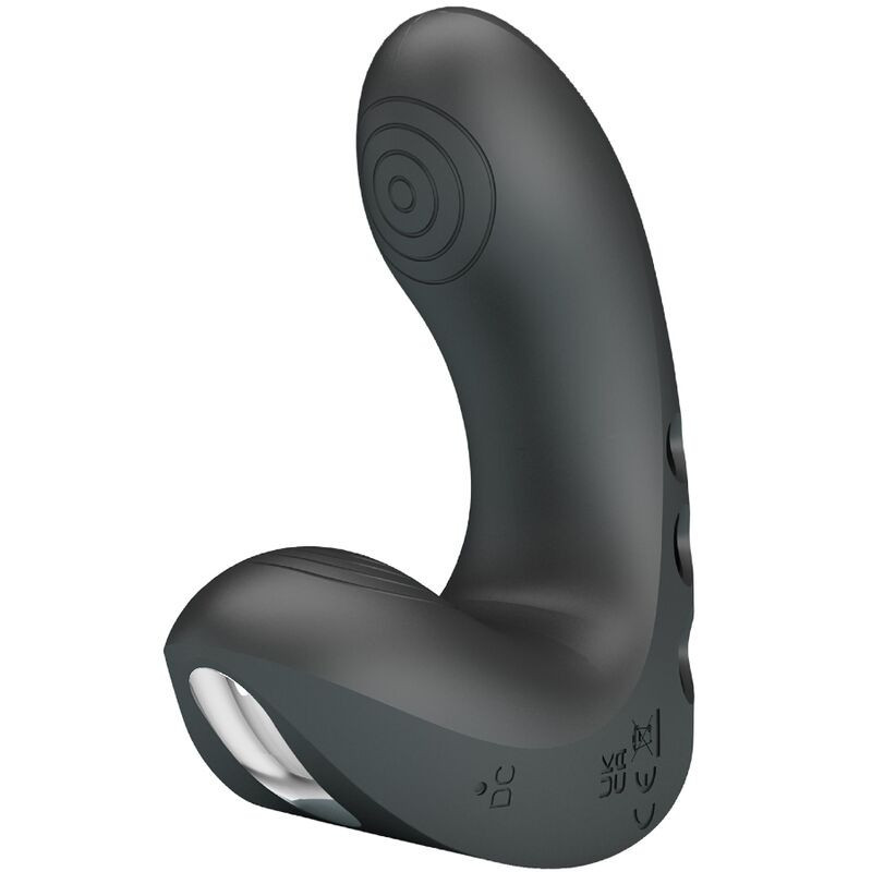 Mini vibrador de dedo Camélia Pretty Love preto recarregável USBDedos chineses