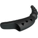 Vibrador de dedo recargable Pretty Love Jordin, 10 vibraciones negroDedos chinos