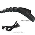 Vibrador de dedo recargable Pretty Love Jordin, 10 vibraciones negroDedos chinos