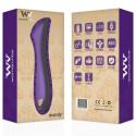 Vibratore punto G Mandy in silicone ricaricabile, doppio motorePunto G vibrante
