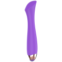 Vibrador recarregável ponto K Mandy em silicone, duplo motorPonto G vibrante
