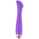 Vibrador recarregável ponto K Mandy em silicone, duplo motorPonto G vibrante
