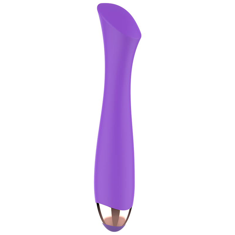 Vibromasseur rechargeable point K Mandy en silicone à double moteurPoint G vibrant