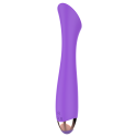 Mandy rechargeable G-spot vibrator in silicone, dual motorG Spot vibrant