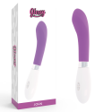 Vibrador curvo à prova de água John Curve roxo 12 cmPonto G vibrante